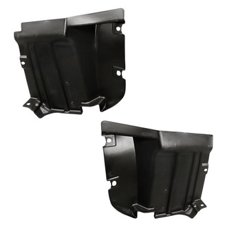 Replacement - Front Forward Driver and Passenger Side Fender Liner Set (Standard Line)