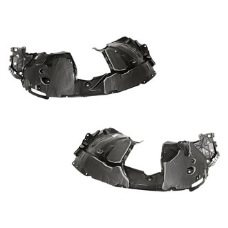Replacement - Front Driver and Passenger Side Fender Liner Set (CAPA Certified)