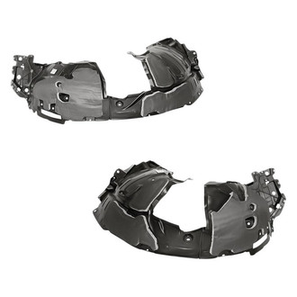 Replacement - Front Driver and Passenger Side Fender Liner Set (Standard Line)