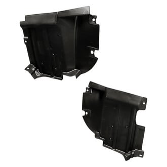 Replacement - Front Forward Driver and Passenger Side Fender Liner Set (CAPA Certified)