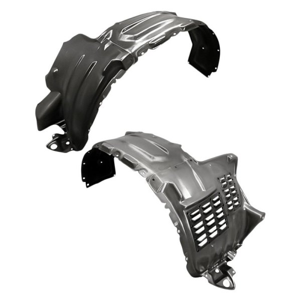 Replacement - Front Driver and Passenger Side Fender Liner Rear Section Set