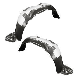 Replacement - Front Driver and Passenger Side Fender Liner Set (Standard Line)