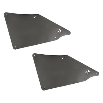 Replacement - Front Rearward Driver and Passenger Side Fender Splash Shield Set (Standard Line)