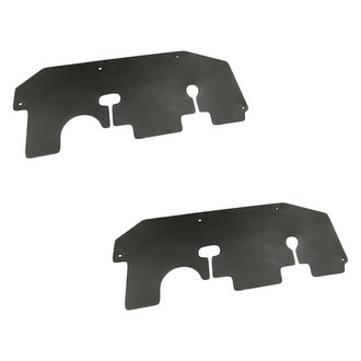 Replacement - Front Driver and Passenger Side Fender Splash Shield Set (Standard Line)