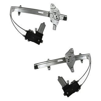 Replacement - Rear Driver and Passenger Side Power Window Regulator and Motor Assembly Set