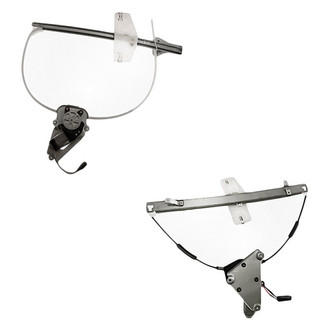 Replacement - Front Driver and Passenger Side Power Window Regulator and Motor Assembly Set