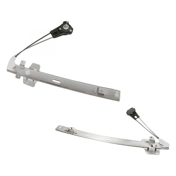 Replacement - Front Driver and Passenger Side Manual Window Regulator Set