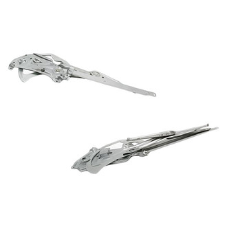 Replacement - Front Driver and Passenger Side Power Window Regulator without Motor Set