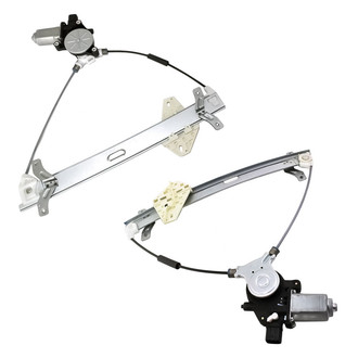 Replacement - Front Driver and Passenger Side Power Window Regulator and Motor Assembly Set
