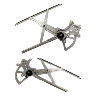 Replacement - Front Driver and Passenger Side Power Window Regulator without Motor Set