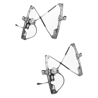 Replacement - Front Driver and Passenger Side Power Window Regulator and Motor Assembly Set