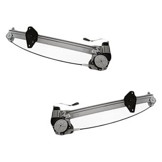 Replacement - Rear Driver and Passenger Side Power Window Regulator and Motor Assembly Set