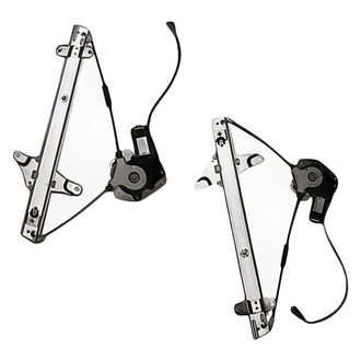 Replacement - Front Driver and Passenger Side Power Window Regulator and Motor Assembly Set