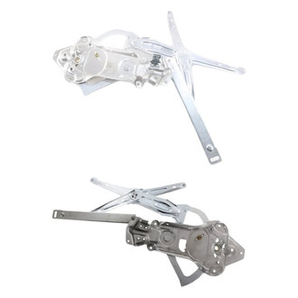 Replacement - Front Driver and Passenger Side Power Window Regulator without Motor Set
