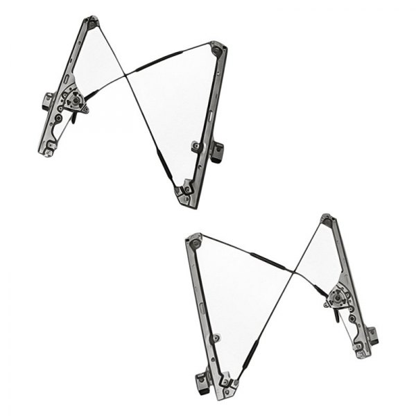 Replacement - Driver and Passenger Side Manual Window Regulator Set