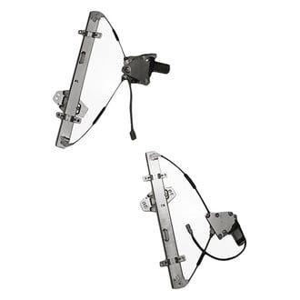 Replacement - Front Driver and Passenger Side Power Window Regulator and Motor Assembly Set
