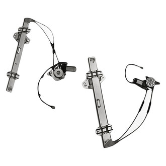 Replacement - Front Driver and Passenger Side Power Window Regulator and Motor Assembly Set