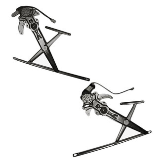 Replacement - Front Driver and Passenger Side Power Window Regulator and Motor Assembly Set