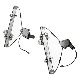 Replacement - Front Driver and Passenger Side Power Window Regulator and Motor Assembly Set