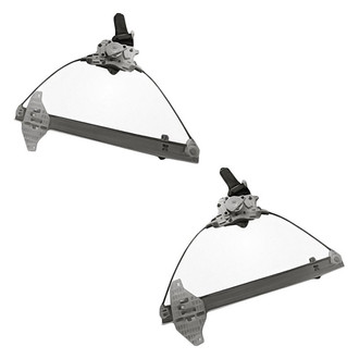 Replacement - Front Driver and Passenger Side Power Window Regulator without Motor Set
