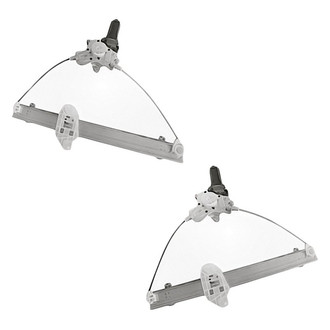 Replacement - Front Driver and Passenger Side Power Window Regulator without Motor Set