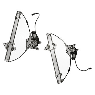 Replacement - Front Driver and Passenger Side Power Window Regulator and Motor Assembly Set