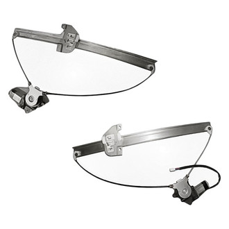 Replacement - Front Driver and Passenger Side Power Window Regulator and Motor Assembly Set