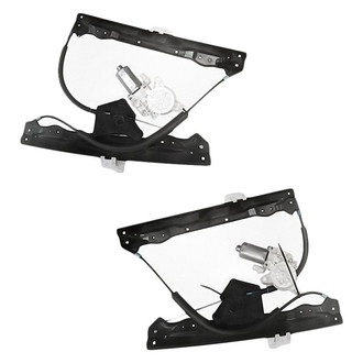 Replacement - Front Driver and Passenger Side Power Window Regulator and Motor Assembly Set