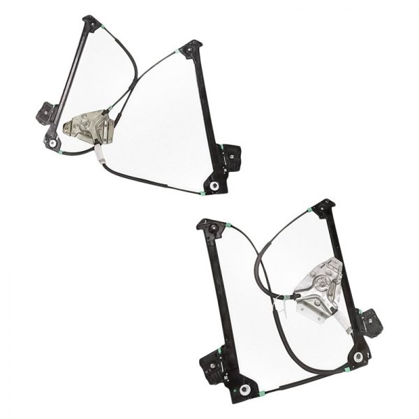 Replacement - Front Driver and Passenger Side Power Window Regulator without Motor Set