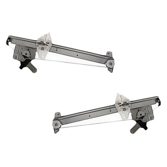 Replacement - Front Driver and Passenger Side Power Window Regulator and Motor Assembly Set