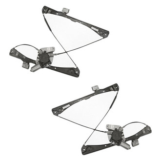 Replacement - Front Driver and Passenger Side Power Window Regulator and Motor Assembly Set