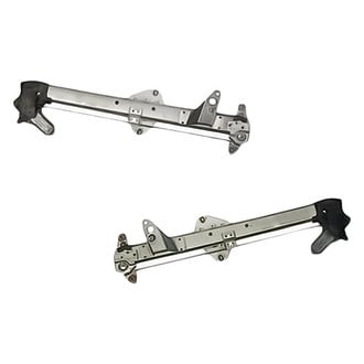 Replacement - Front Driver and Passenger Side Power Window Regulator and Motor Assembly Set