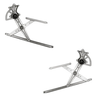 Replacement - Front Driver and Passenger Side Power Window Regulator without Motor Set