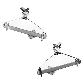 Replacement - Front Driver and Passenger Side Power Window Regulator and Motor Assembly Set