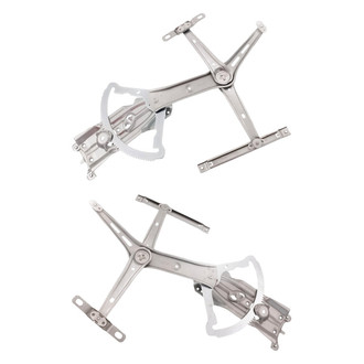 Replacement - Front Driver and Passenger Side Power Window Regulator without Motor Set