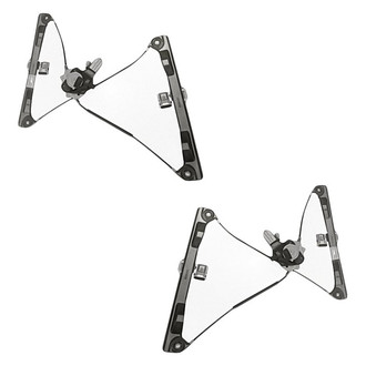 Replacement - Front Driver and Passenger Side Power Window Regulator and Motor Assembly Set