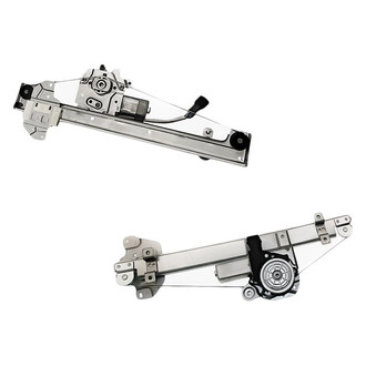 Replacement - Front Driver and Passenger Side Power Window Regulator and Motor Assembly Set