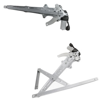 Replacement - Rear Driver and Passenger Side Power Window Regulator and Motor Assembly Set