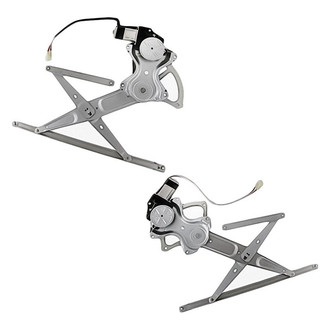 Replacement - Front Driver and Passenger Side Power Window Regulator and Motor Assembly Set