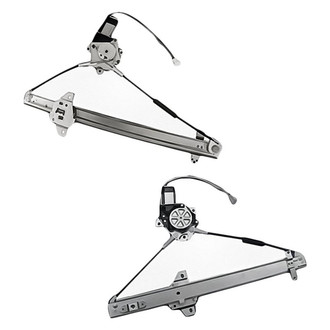 Replacement - Front Driver and Passenger Side Power Window Regulator and Motor Assembly Set
