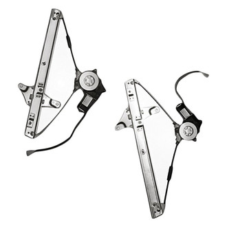Replacement - Front Driver and Passenger Side Power Window Regulator and Motor Assembly Set