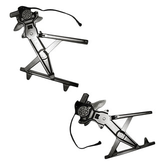 Replacement - Rear Driver and Passenger Side Power Window Regulator and Motor Assembly Set