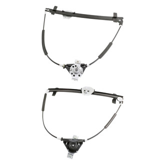 Replacement - Front Driver and Passenger Side Manual Window Regulator Set