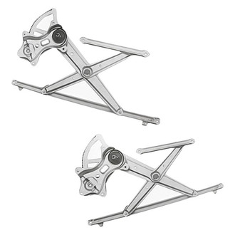 Replacement - Front Driver and Passenger Side Power Window Regulator without Motor Set