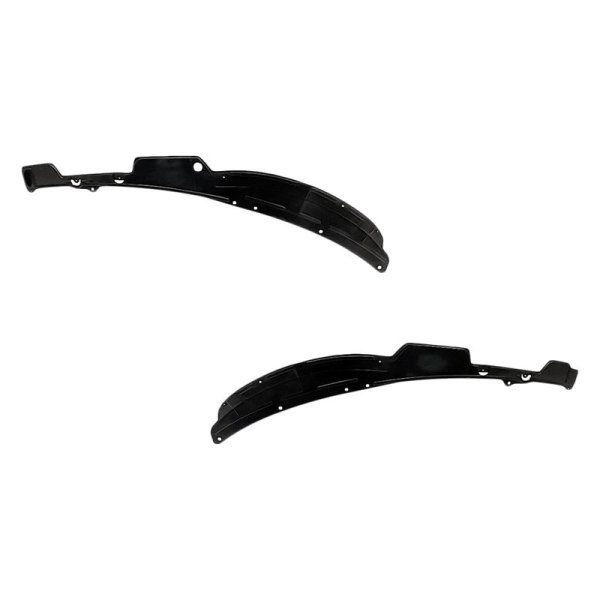 Replacement - Front Driver and Passenger Side Bumper Air Deflector Set