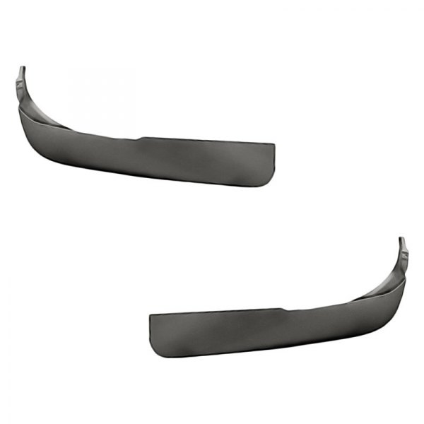 Replacement - Front Driver and Passenger Side Lower Outer Bumper Air Deflector Set