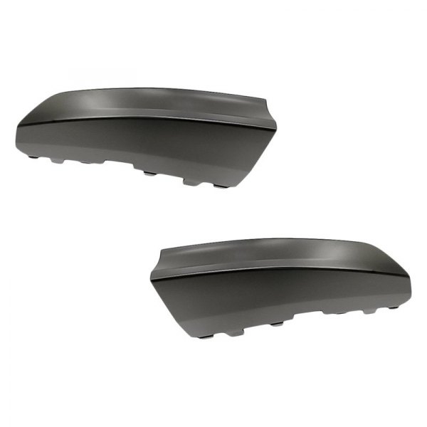 Replacement - Front Driver and Passenger Side Outer Bumper Deflector Set