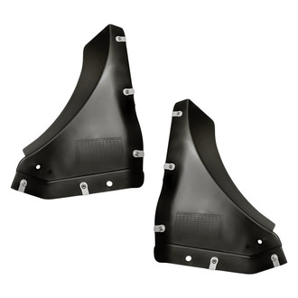 Replacement - Front Driver and Passenger Side Fender Splash Shield Set (CAPA Certified)