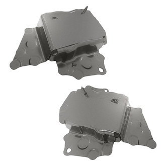 Replacement - Rear Driver and Passenger Side Bumper Mounting Bracket Set (Standard Line)