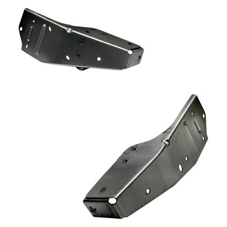 Replacement - Front Driver and Passenger Side Bumper Cover Reinforcement Bracket Set (Standard Line)